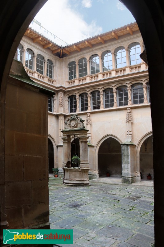 Bellpuig - Convent de Sant Bartomeu, claustre