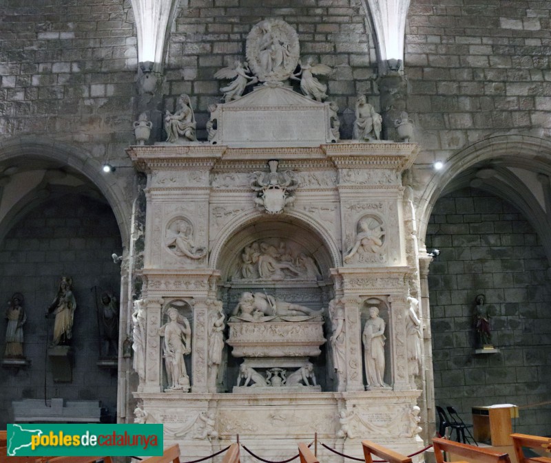 Bellpuig - Mausoleu de Ramon Folc de Cardona