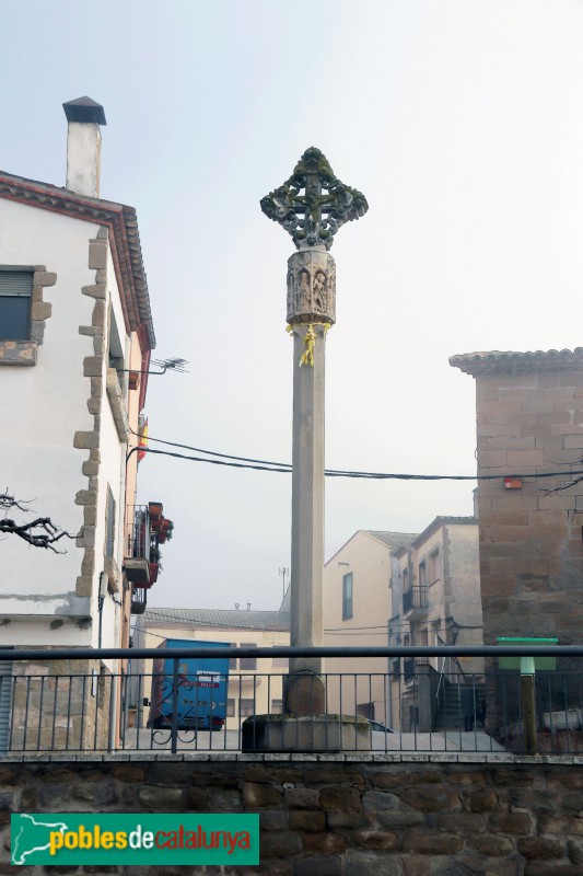 Castellserà - Creu de terme (Foto: Albert Esteves, 2018) Castellserà - Creu de terme