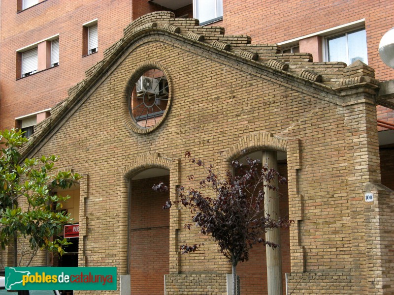 Cornellà de Llobregat - Façana de la fàbrica Norvic