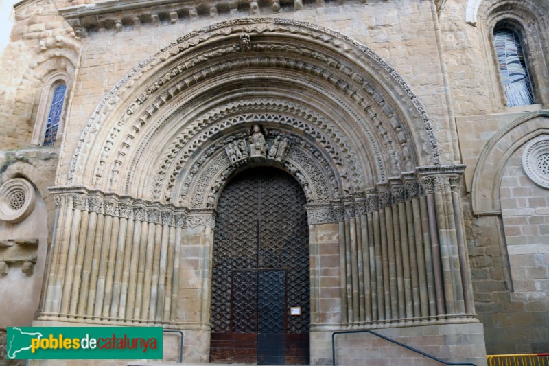 Agramunt - Església de Santa Maria, portada principal