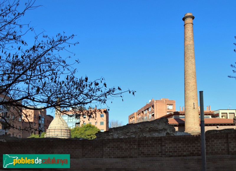 Esplugues de Llobregat - Fàbrica Pujol i Bausis (Foto: Albert Esteves, 2018) Esplugues de Llobregat - Fàbrica Pujol i Bausis
