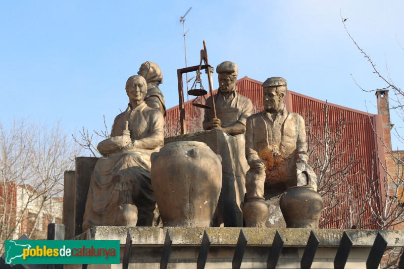 Agramunt - Monument al Torronaire