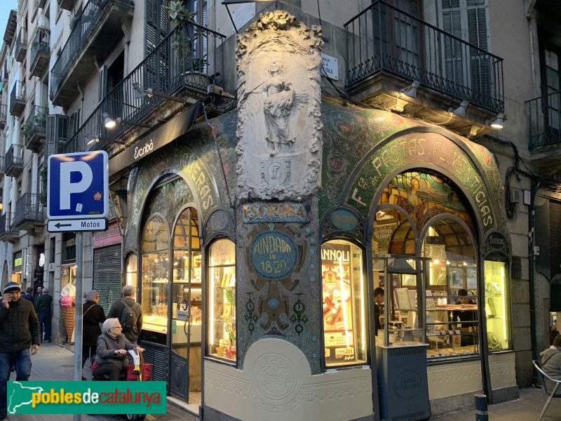 Barcelona - Antiga casa Figueras (Foto: Albert Esteves, 2019) Barcelona - Antiga casa Figueras