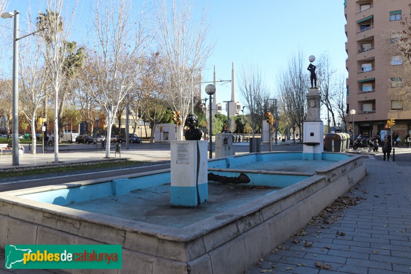 Sant Adrià de Besòs - Font de la placeta Macià