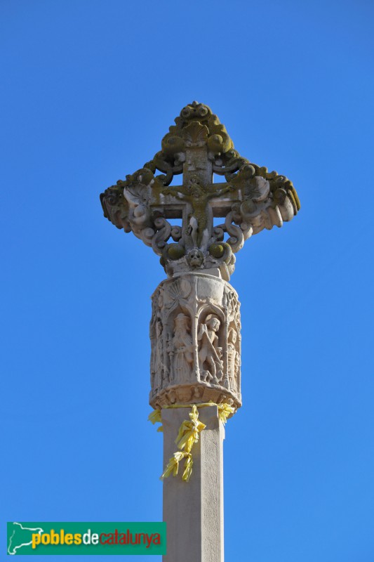 Castellserà - Creu de terme (Foto: Albert Esteves, 2019) Castellserà - Creu de terme