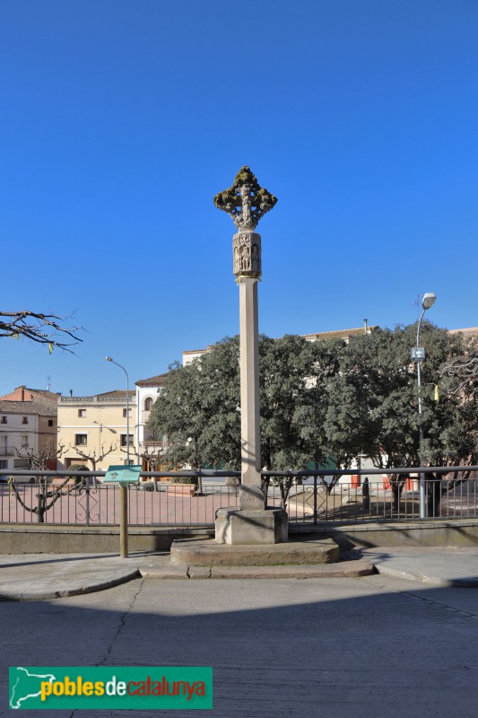 Castellserà - Creu de terme (Foto: Albert Esteves, 2019) Castellserà - Creu de terme