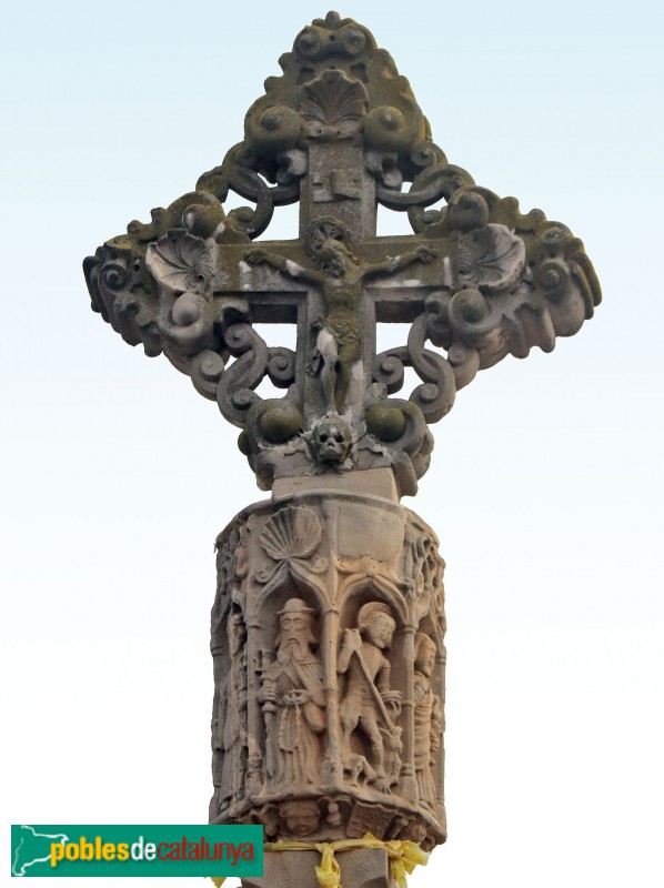 Castellserà - Creu de terme (Foto: Albert Esteves, 2018) Castellserà - Creu de terme