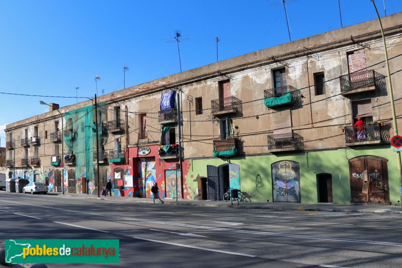 Barcelona - Habitatges a La Escocesa (Foto: Albert Esteves, 2019) Barcelona - Habitatges a La Escocesa
