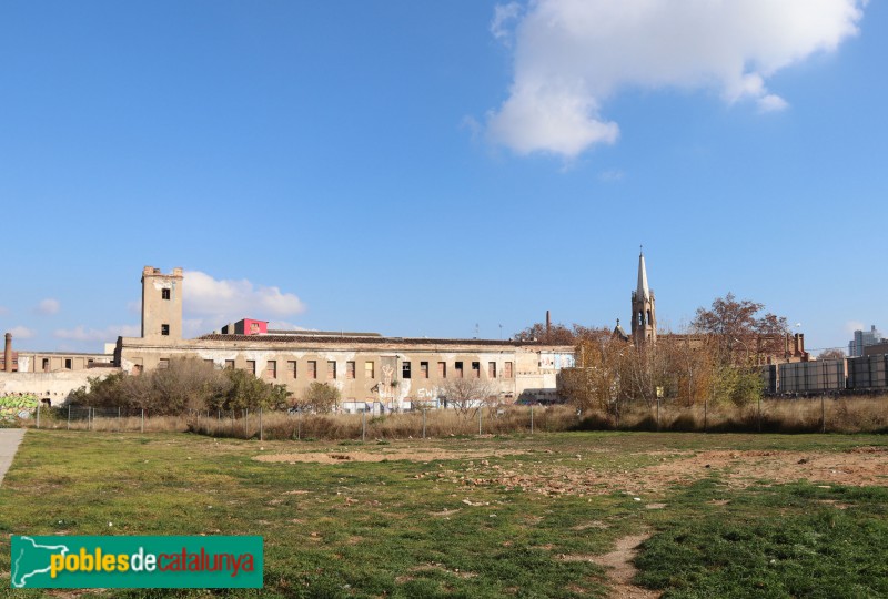 Barcelona - Fàbrica La Escocesa (Foto: Albert Esteves, 2019) Barcelona - Fàbrica La Escocesa
