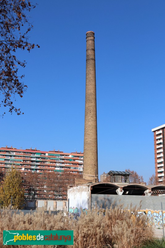 Barcelona - Xemeneia de Tallada i Lora (Foto: Albert Esteves, 2019) Barcelona - Xemeneia de Tallada i Lora