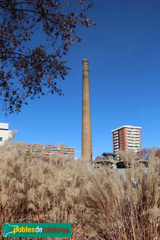 Barcelona - Xemeneia de Tallada i Lora (Foto: Albert Esteves, 2019) Barcelona - Xemeneia de Tallada i Lora