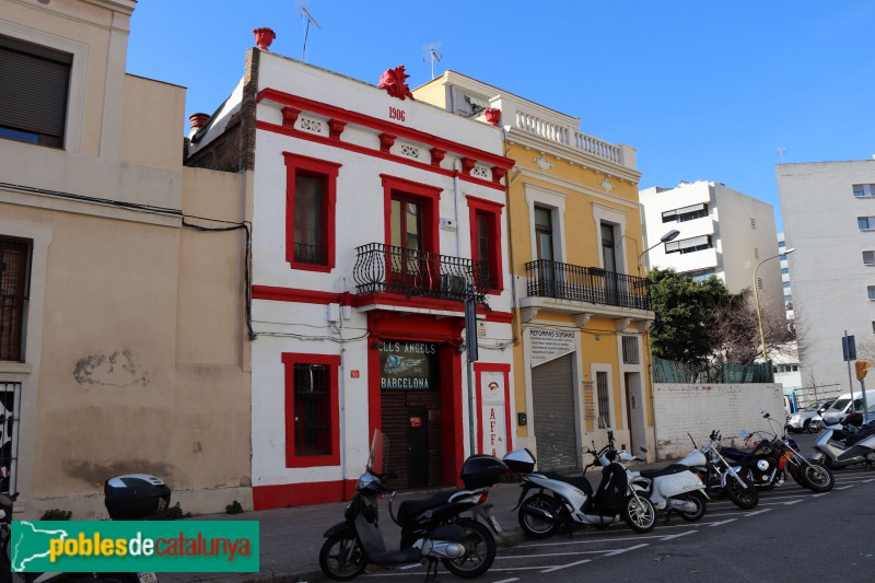 Barcelona - Cases del carrer Fluvià