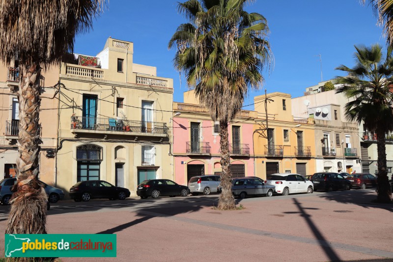 Barcelona - Cases del carrer Pellaires (Foto: Albert Esteves, 2019) Barcelona - Cases del carrer Pellaires
