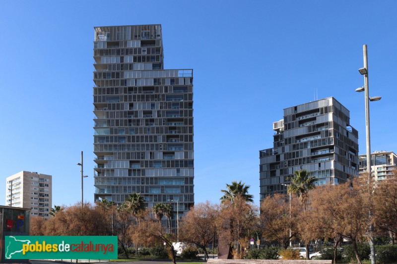 Barcelona - Edificis Illa de la Llum