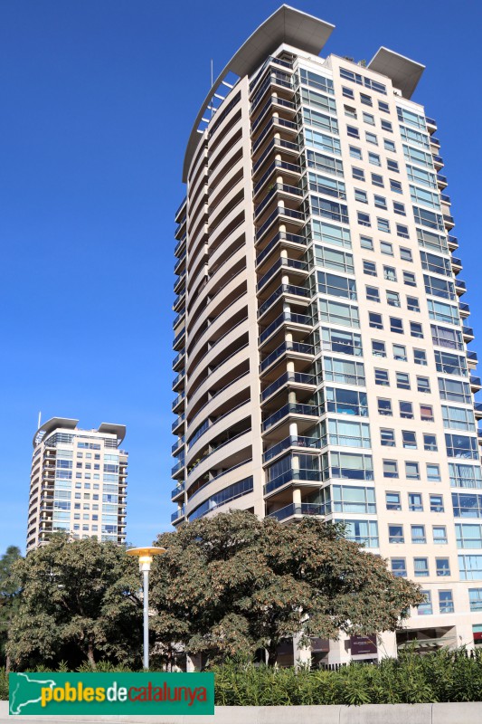 Barcelona - Edificis La Illa del Llac (Foto: Albert Esteves, 2019) Barcelona - Edificis La Illa del Llac