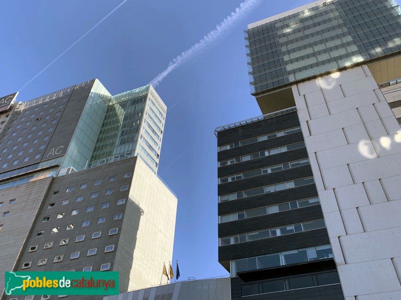 Barcelona - Hotel AC i torre d'oficines CZF (Foto: Albert Esteves, 2019) Barcelona - Hotel AC i torre d'oficines CZF