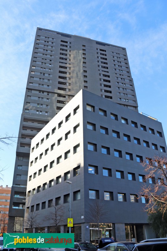 Barcelona - Torre Diagonal (Foto: Albert Esteves, 2019) Barcelona - Torre Diagonal