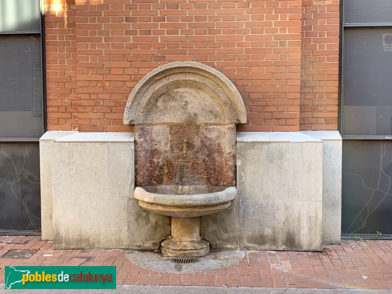 Barcelona - Font del Mercat del Poblenou