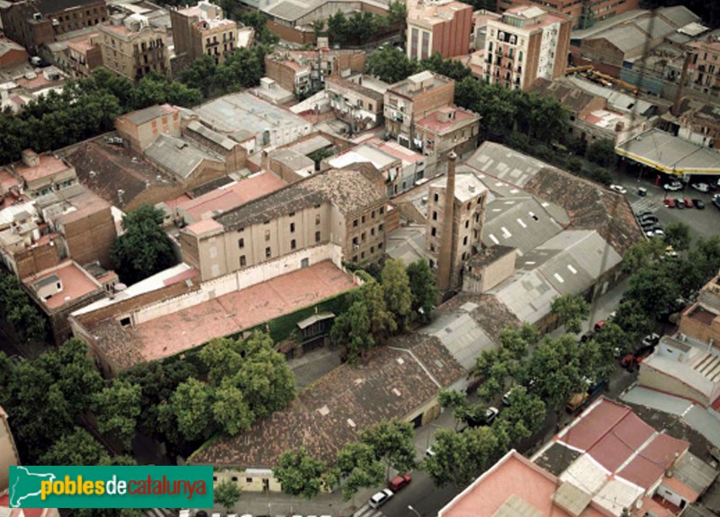 Barcelona - Farinera La Fama, abans de la reforma