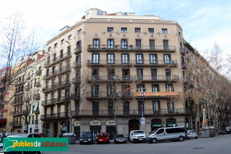 Barcelona - Casa Rarimi Gènova (Floridablanca, 129) (Foto: Albert Esteves, 2019) Barcelona - Casa Rarimi Gènova (Floridablanca, 129)