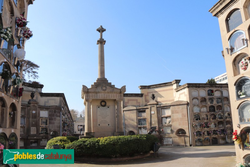 Cementiri del Poblenou - Cenotafi de l'Epidèmia de 1821