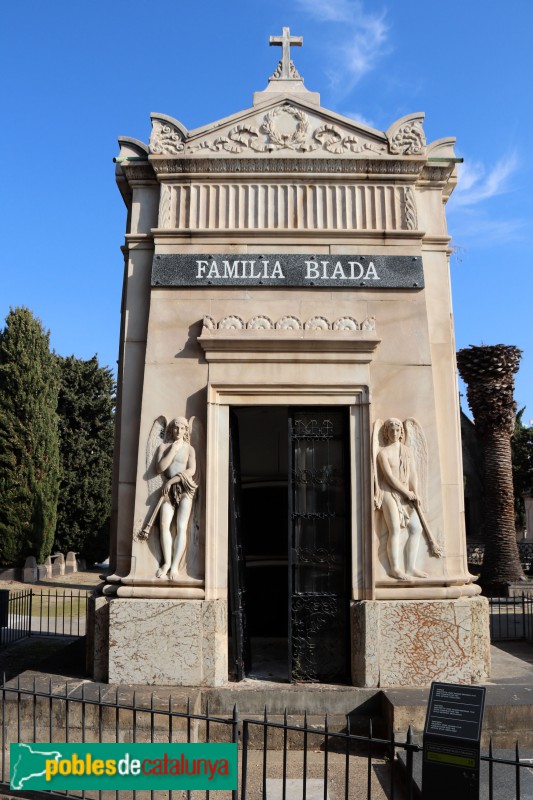 Cementiri del Poblenou - Panteó Biada