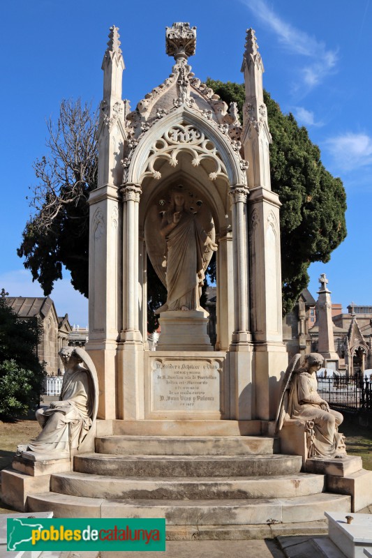 Cementiri del Poblenou - Sepulcre Vias