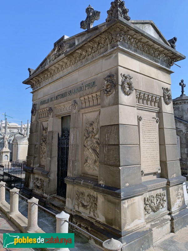 Cementiri del Poblenou - Panteó Salvadó-Muntadas-Lamadrid