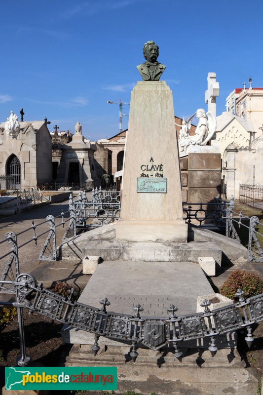 Cementiri del Poblenou - Sepulcre d'Anselm Clavé