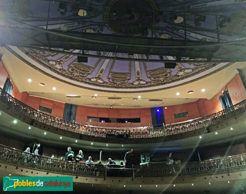 Barcelona - Teatre Romea, interior (Foto: Albert Esteves, 2019) Barcelona - Teatre Romea, interior