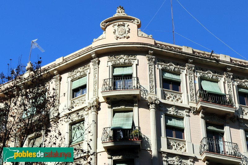 Barcelona - Consell de Cent, 89 (Foto: Albert Esteves, 2019) Barcelona - Consell de Cent, 89