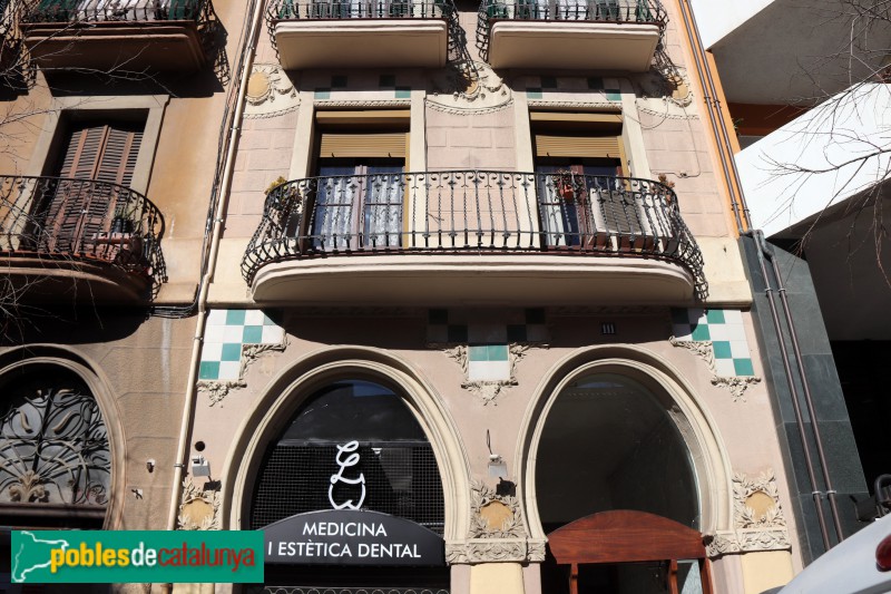 Barcelona - Consell de Cent, 111 (Foto: Albert Esteves, 2019) Barcelona - Consell de Cent, 111