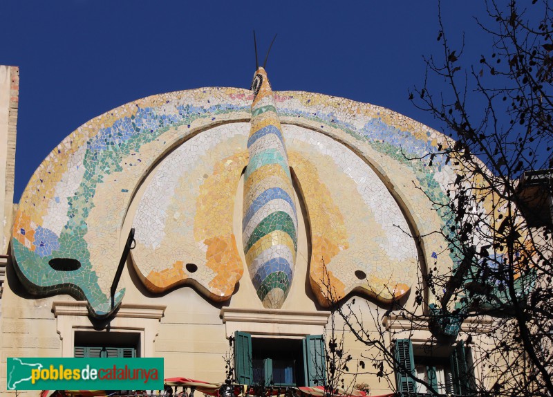 Barcelona - Casa Fajol o de la Papallona