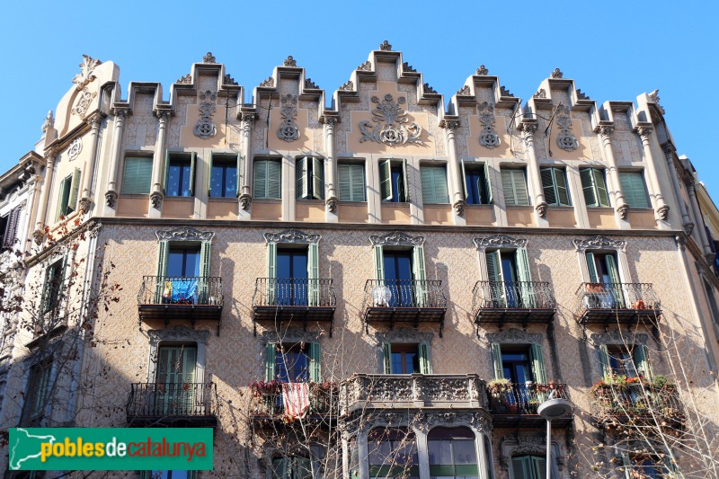 Barcelona - Consell de Cent, 189 (Foto: Albert Esteves, 2019) Barcelona - Consell de Cent, 189