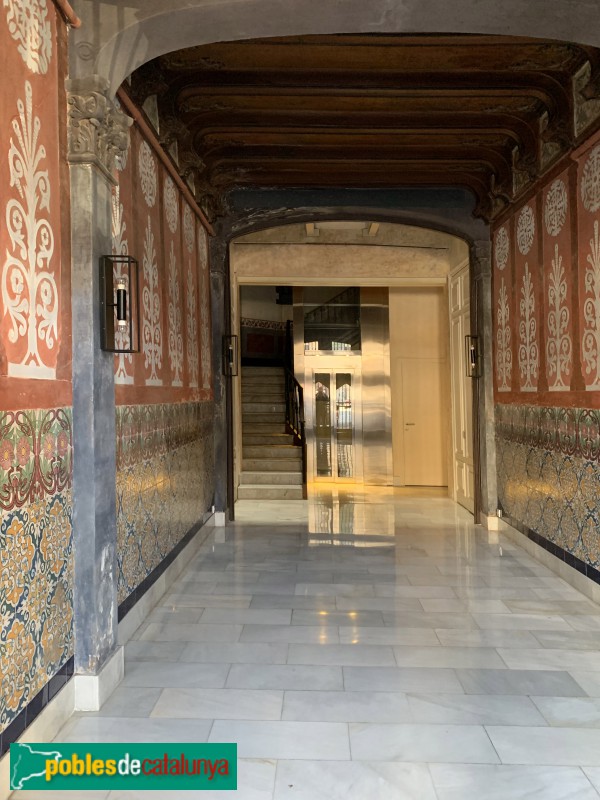Barcelona - Consell de Cent, 189 (Foto: Albert Esteves, 2019) Barcelona - Consell de Cent, 189