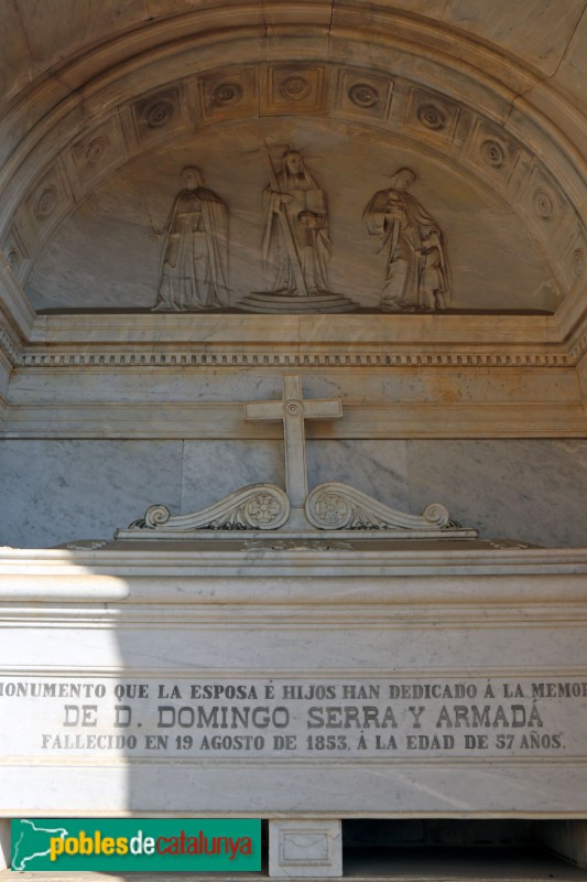 Cementiri del Poblenou - Arc-capella Serra-Clarós