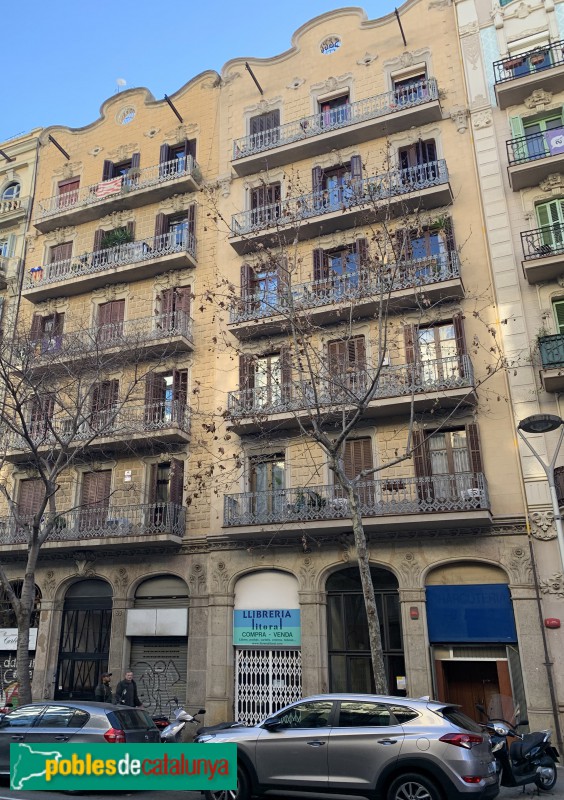 Barcelona - Vilamarí, 53-55 (Foto: Albert Esteves, 2019) Barcelona - Vilamarí, 53-55