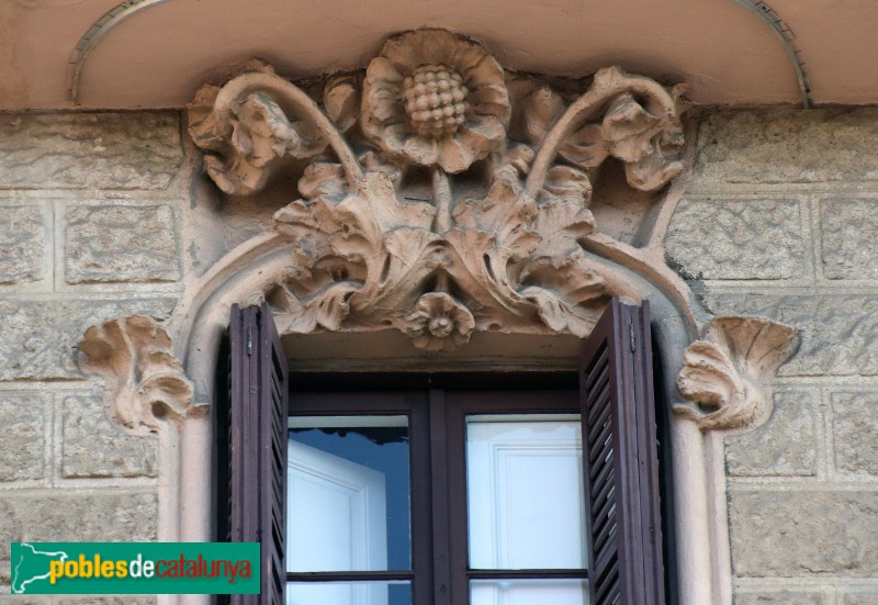 Barcelona - Casa Emili Batlle (Diputació, 32) (Foto: Albert Esteves, 2019) Barcelona - Casa Emili Batlle (Diputació, 32)