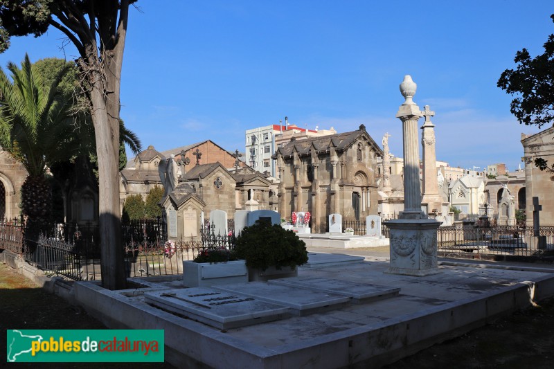 Barcelona - Cementiri del Poblenou (Foto: Albert Esteves, 2019) Barcelona - Cementiri del Poblenou