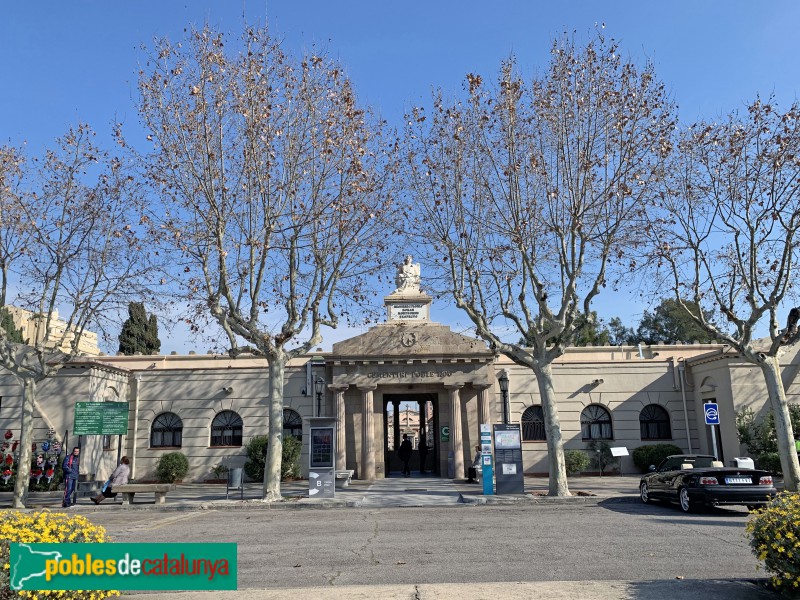 Barcelona - Cementiri del Poblenou (Foto: Albert Esteves, 2019) Barcelona - Cementiri del Poblenou
