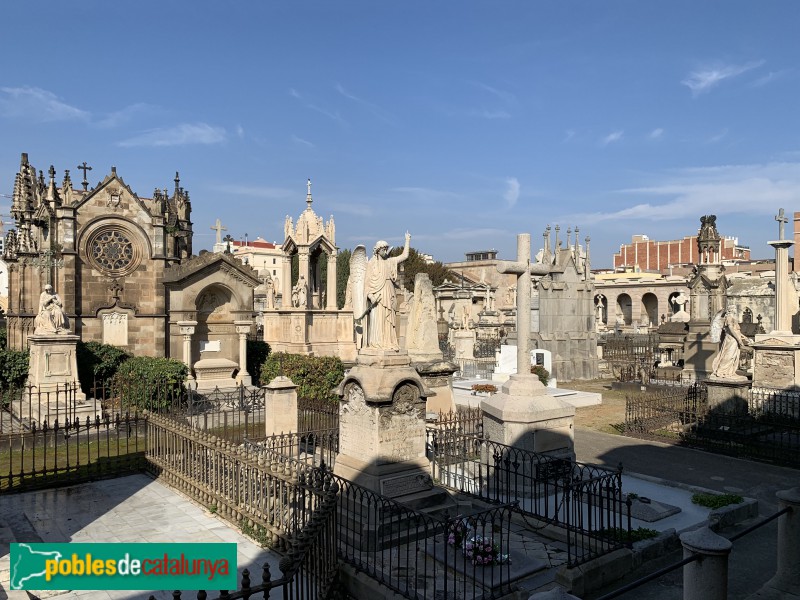 Barcelona - Cementiri del Poblenou (Foto: Albert Esteves, 2019) Barcelona - Cementiri del Poblenou