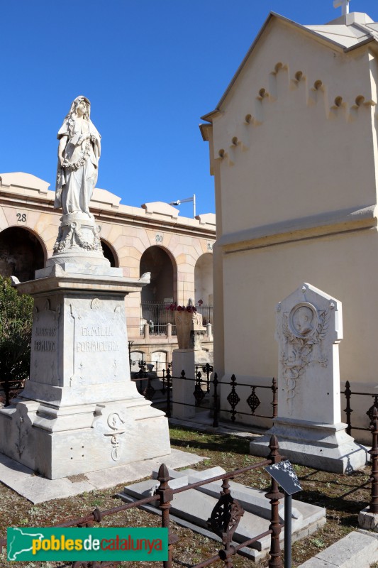 Cementiri del Poblenou - Sepulcre Formiguera (Foto: Albert Esteves, 2019) Cementiri del Poblenou - Sepulcre Formiguera
