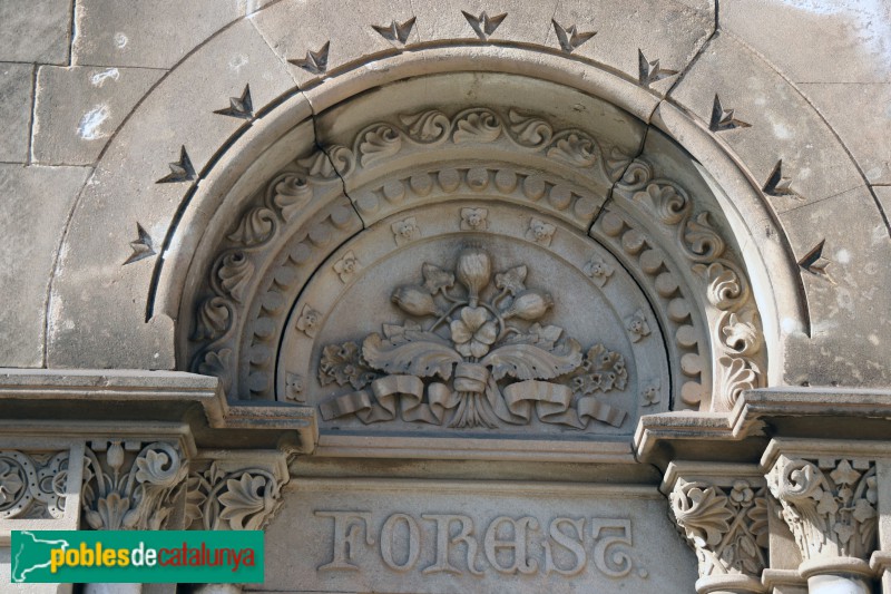 Cementiri del Poblenou - Panteó Forest (Foto: Albert Esteves, 2019) Cementiri del Poblenou - Panteó Forest