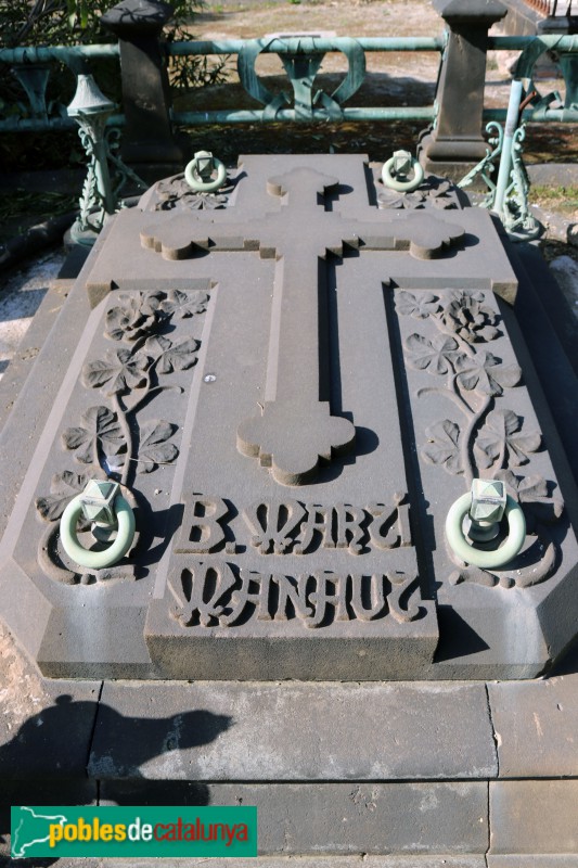 Cementiri del Poblenou - Sepulcre Martí Manaut