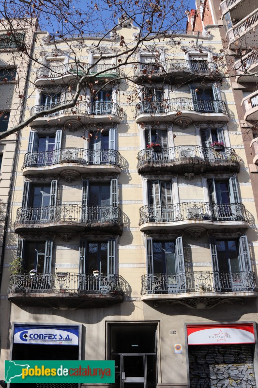 Barcelona - Gran Via, 413 (Foto: Albert Esteves, 2019) Barcelona - Gran Via, 413