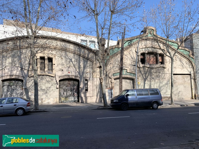 Barcelona - Indústria Baldomero Rovira, abans de la reforma