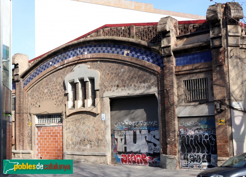 Barcelona - Indústria Baldomero Rovira, abans de la reforma