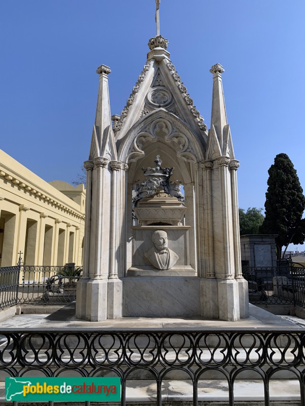 Cementiri dels Caputxins - Panteó Miquel Biada