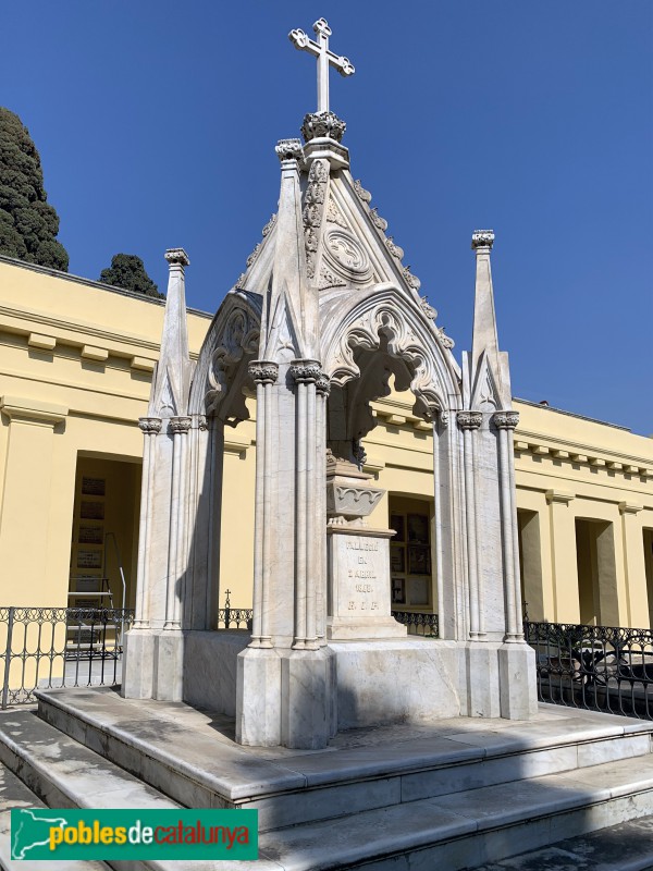 Cementiri dels Caputxins - Panteó Miquel Biada